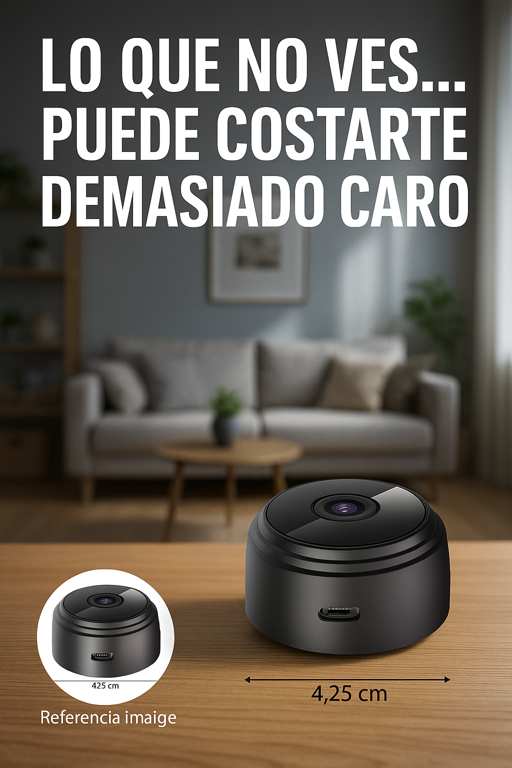 🔒Más que una cámara, tu guardián silencioso🤫 cuida sin estar presente