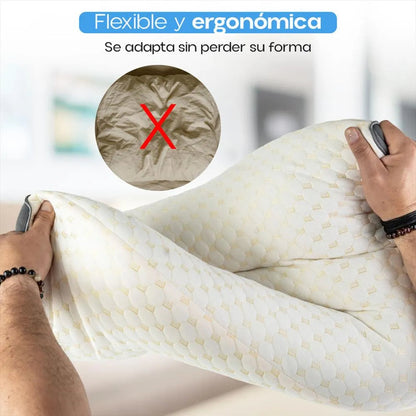 Almohada Ortopédica 3d Con Alineación Cervical Perfecta.